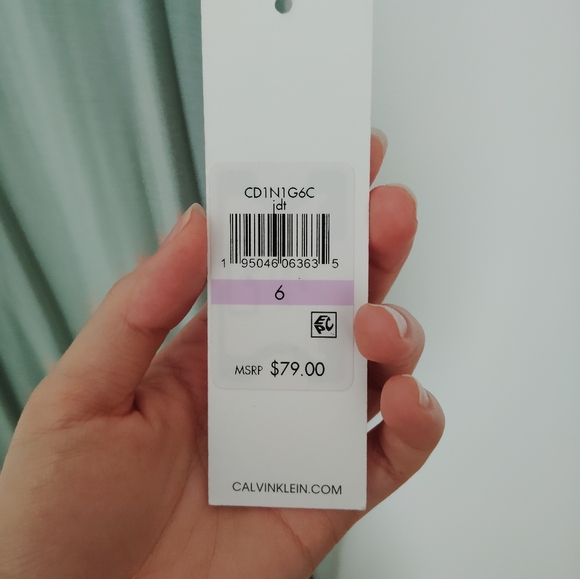 NWT Calvin Klein • Sleeveless Dress - Picture 5 of 6